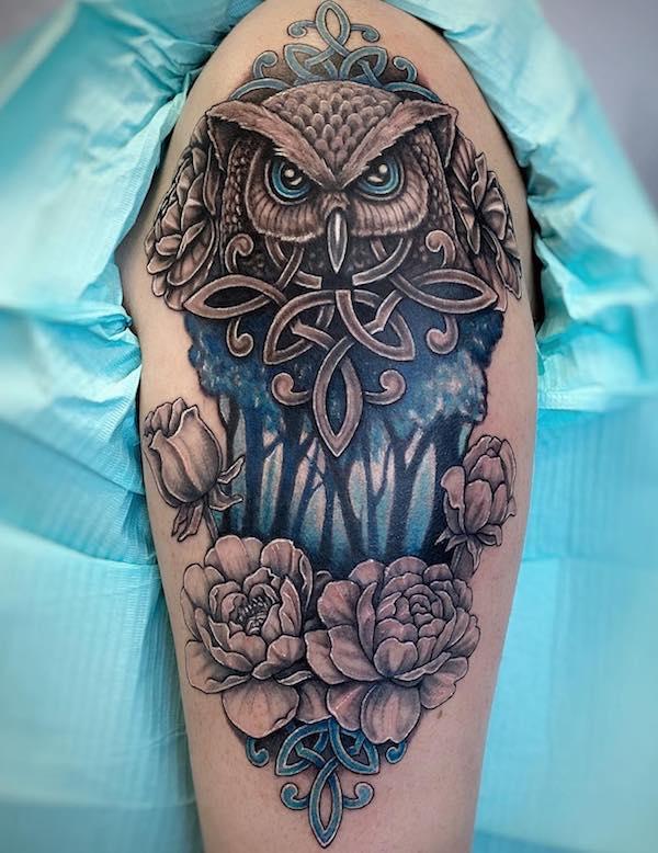 35 Attractive Owl Tattoo Ideas  For Creative Juice
