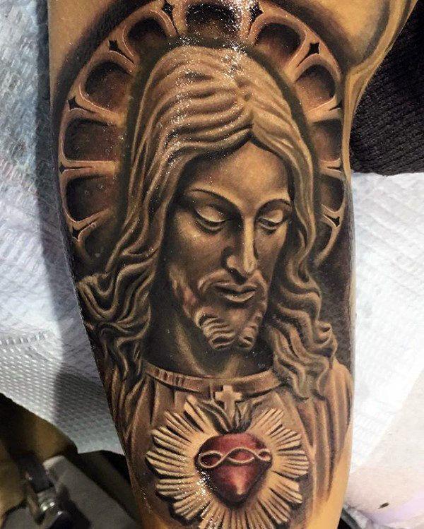 Jesus with sacred heart