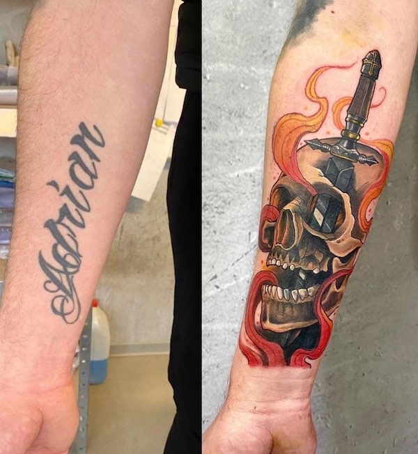Name to Sword and skull