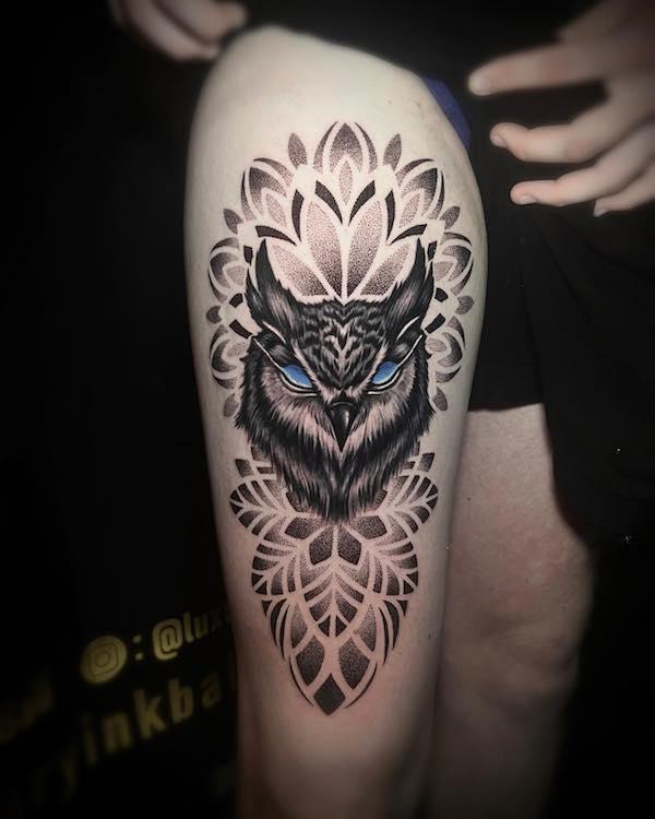 18 Fascinating images of owl tattoo for women