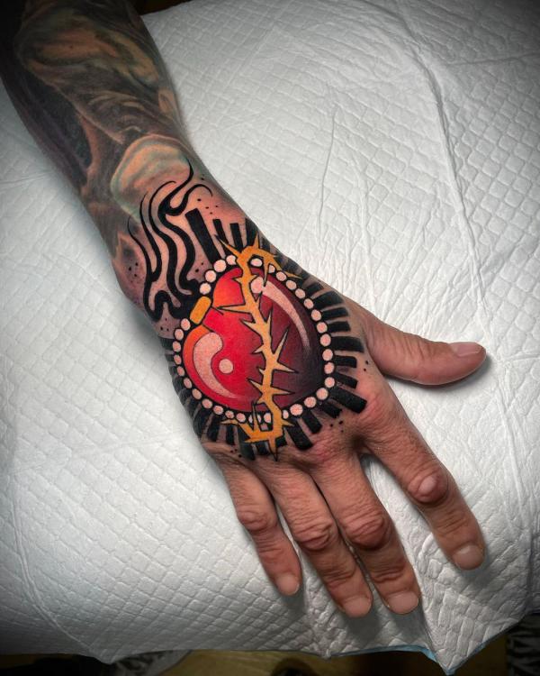73 Sacred Heart Tattoo Designs To Show Faithfulness