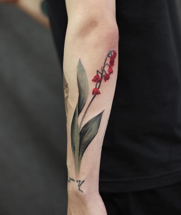 85 Stunning Lily of The Valley Tattoos  Tattoo Me Now
