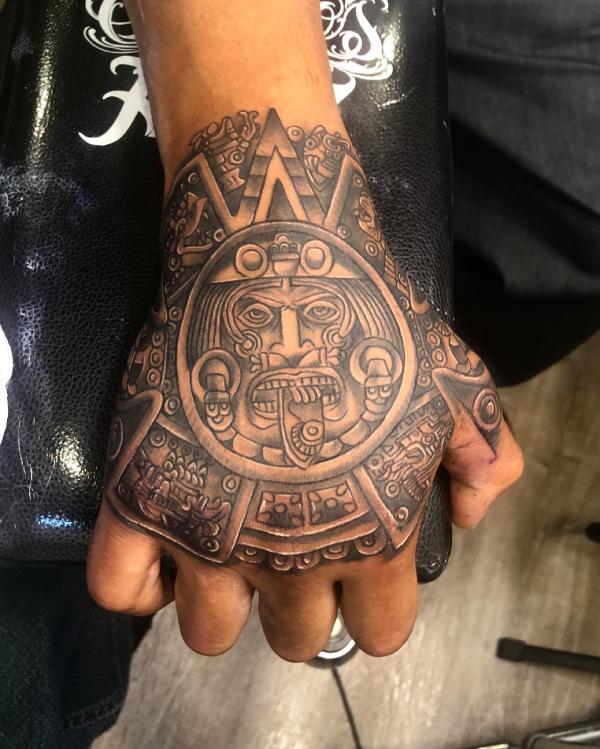 30 Of The Best Aztec Tattoos For Men in 2023  FashionBeans