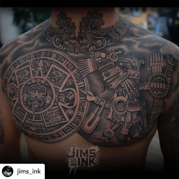 Top 65+ aztec chest tattoos - esthdonghoadian