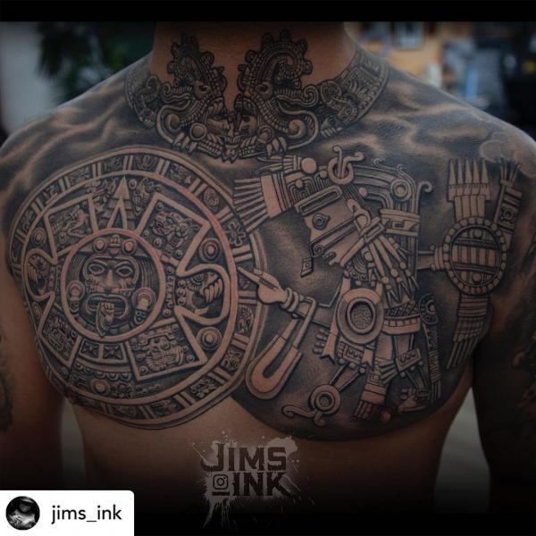 Top 15 Aztec Tattoo Designs With Meanings  Styles At Life