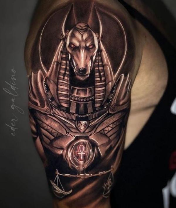Anubis the Egyptian god of the afterlife
