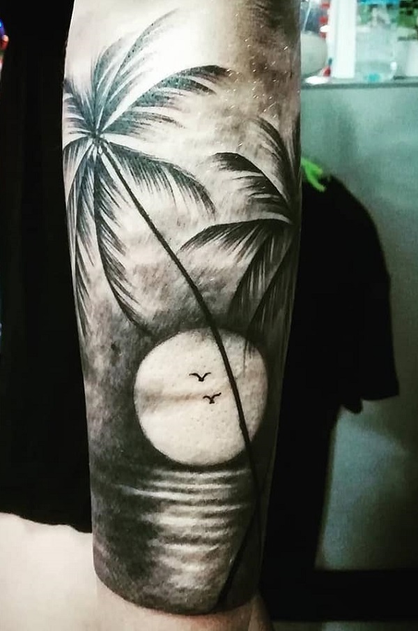 palm tree tattoos | Palm tree tattoo, Palm tattoos, Tree tattoo designs