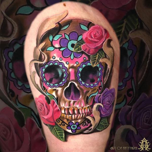 Day of the Dead sugar skull