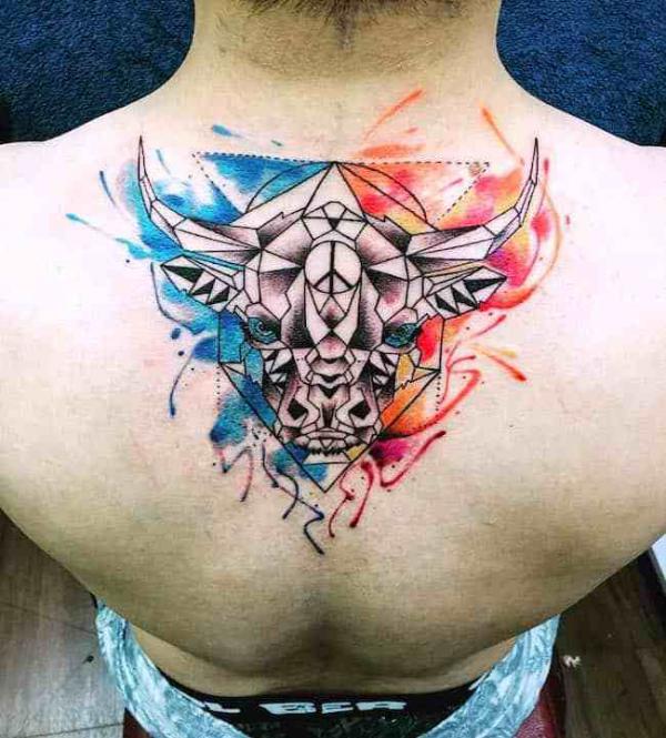 Tribal Bull Tattoo Picture