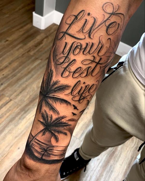 Live you best life tattoo