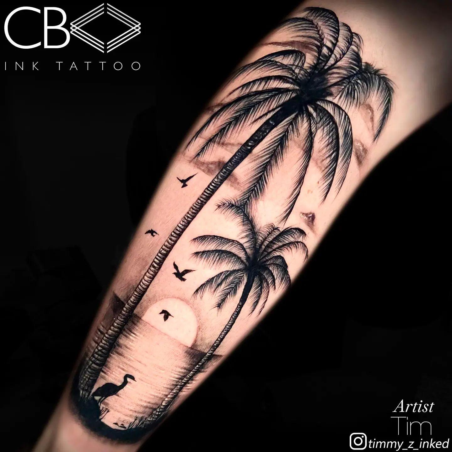 56 Palm Tree Tattoo Ideas  POPSUGAR Beauty