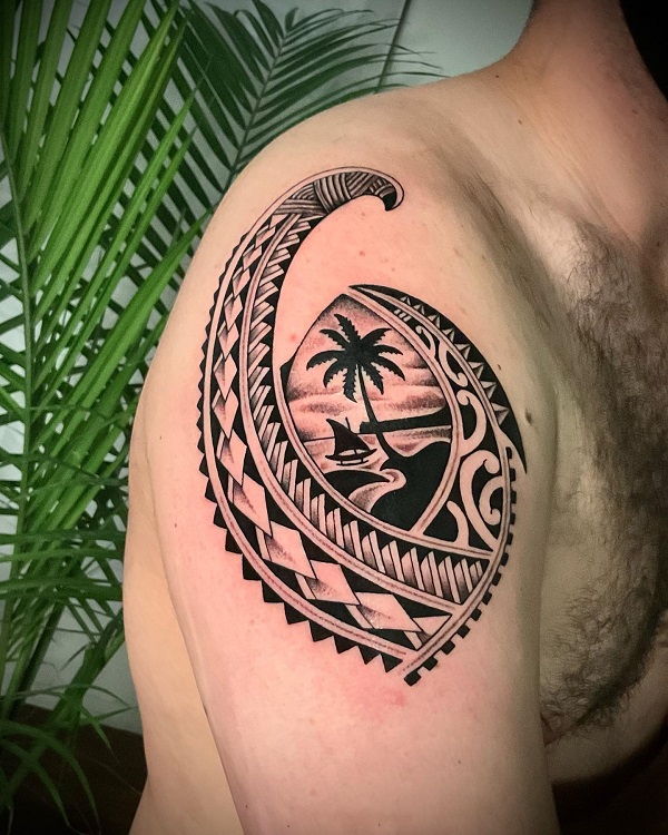 Delicate Palm Tree Tattoo - Temu