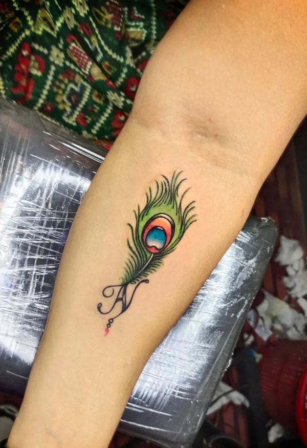 TRIPPINK Tattoos  PEACOCK FEATHER TATTOO BY trippinktattoos   Peacock  feathers symbolises nobility royalty spirituality immortality  incorruptibility and of coursebeauty  Lastly in Persia the bird was  considered invaluable to royalty