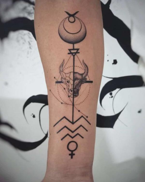 Taurus Tattoo Zodiac Sign Horoscopeaz Taurus Tattoo Zodiac Sign Horoscopeaz
