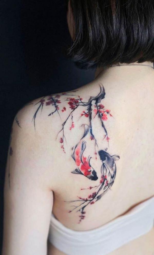 My Buddha/Jungle/Koi Fish back/rib piece WIP by Heidi Garner at Heartco  Ink, Boolara, Vic AUS. : r/tattoos