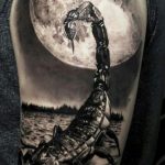 Earth scorpion and a giant planet