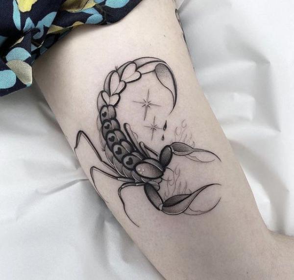 33 Scorpio Tattoo Ideas For Spectacular Women