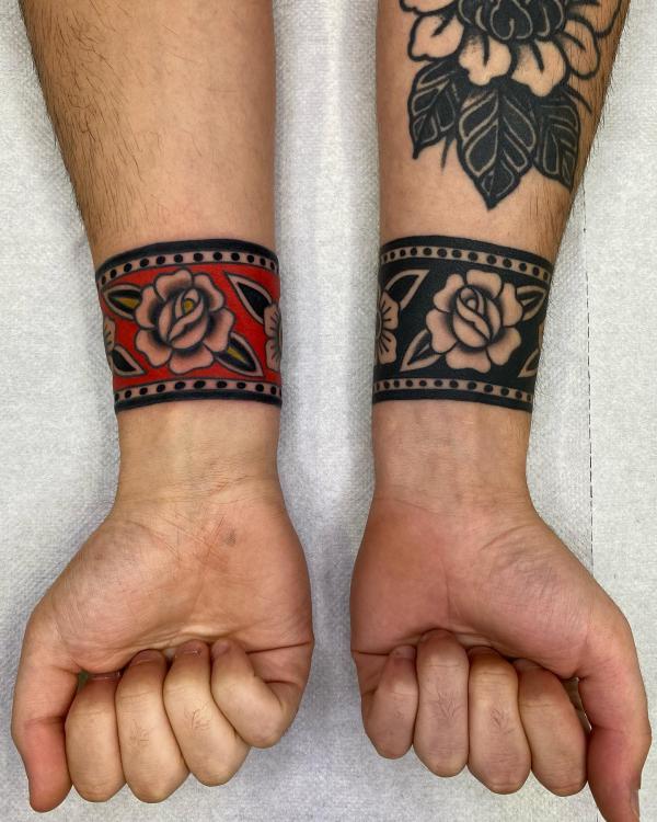 Tattoo uploaded by Nikole Knebel • Gemstone wrist cuff • Tattoodo
