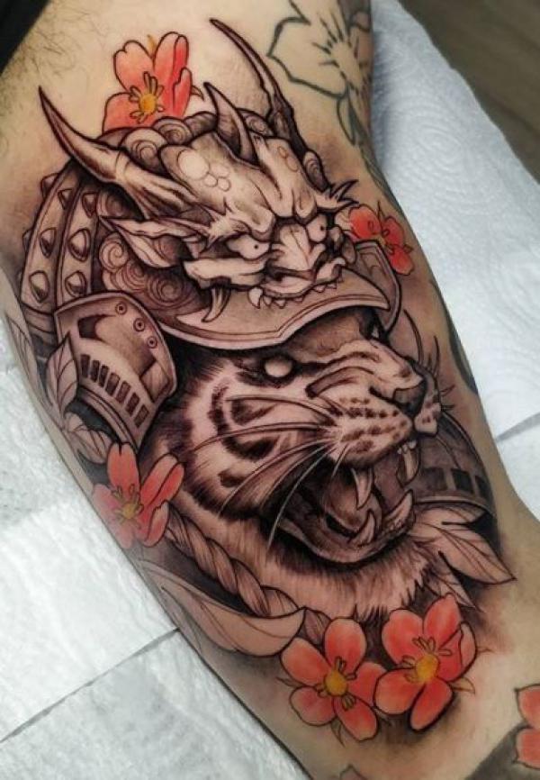 Japanese Tiger Tattoos: A Blend of Beauty and Strength