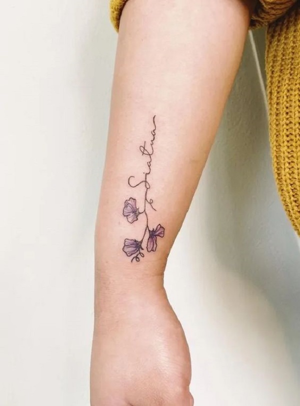 Orchid Tattoo Drawings