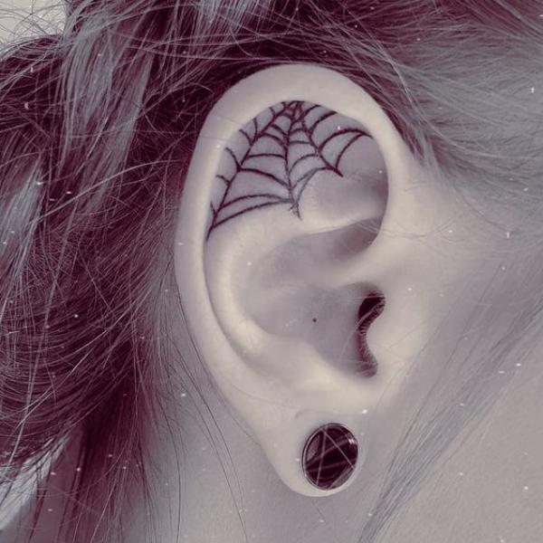 Spider Web Tattoos Unraveling the Intricate Symbolism Art and Design