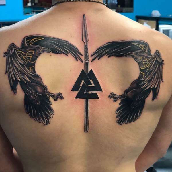 Viking Gungnir Tattoo Meaning and designs Art and Design