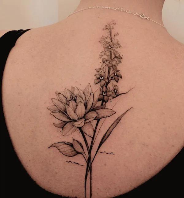 40 Unique Water Lily Tattoos Designs and their Meanings Art and Design