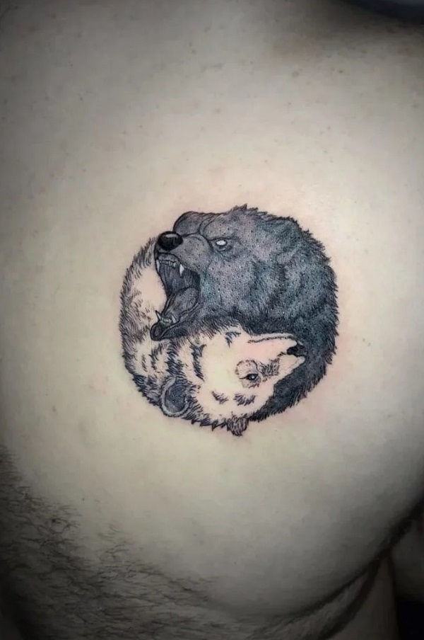 47 Amazing Black Bear Tattoo Ideas [2024 Inspiration Guide] | Bear tattoos, Black  bear tattoo, Bear tattoo