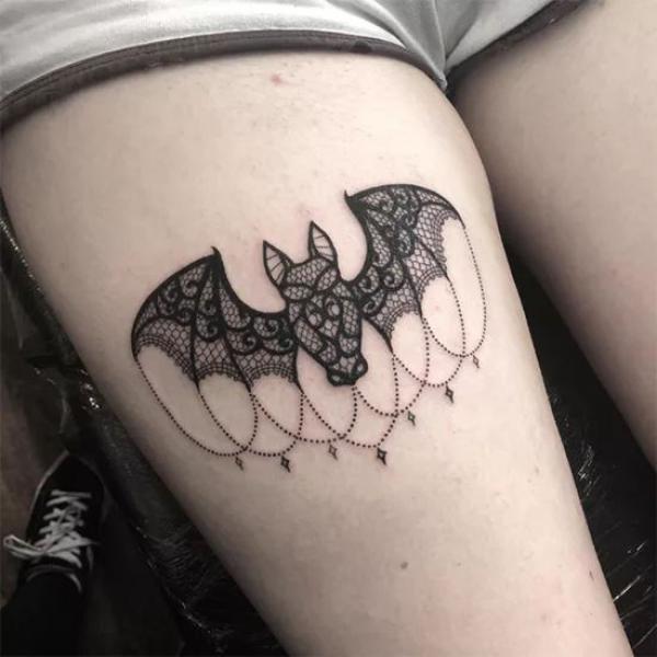 Bat Tattoo Symbolism  More I Share All of My Tattoos