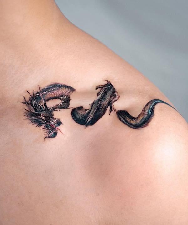 Chinese Dragon Tattoo Designs and Their Meanings