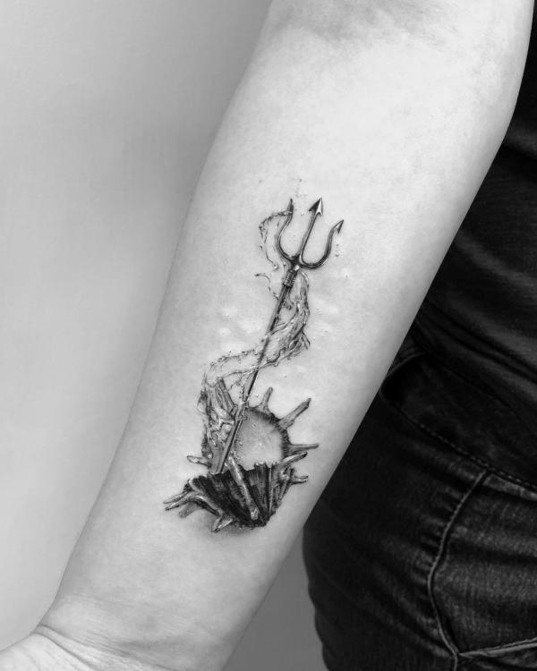 Trident Tattoo: Mythological Spear-Head With Deep Symbolism