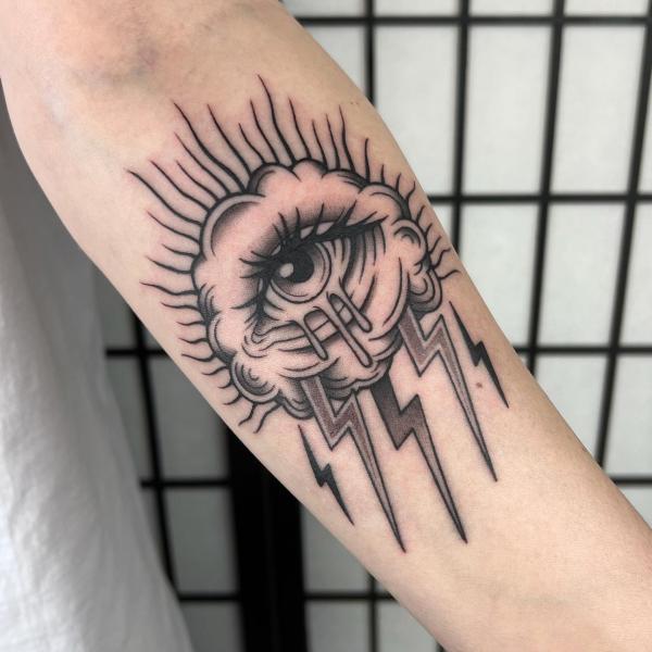 Lightning Bolt Tattoo Meaning and Designs Art and Design