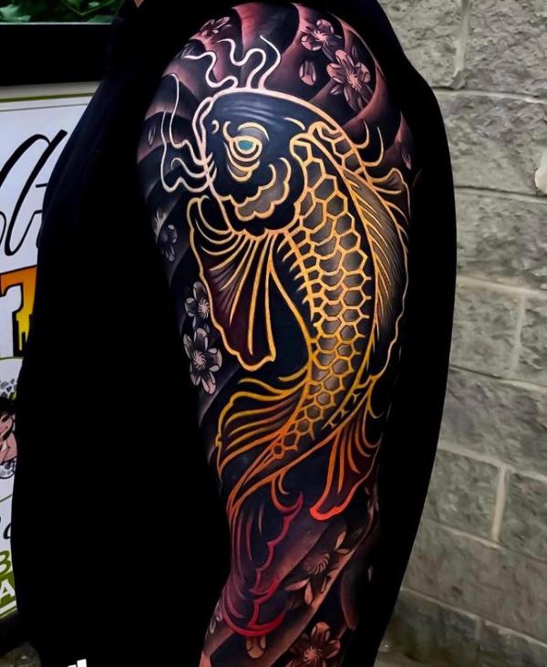 39 Koi Fish Tattoo Design Ideas With Meanings