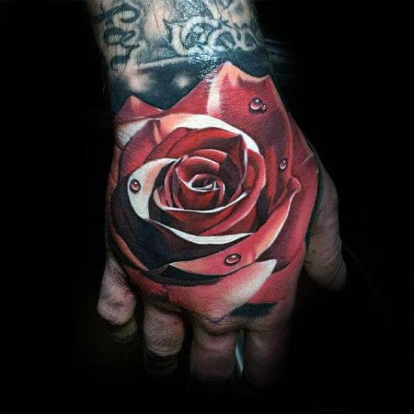 50+ Rose Hand Tattoo Designs with Meanings