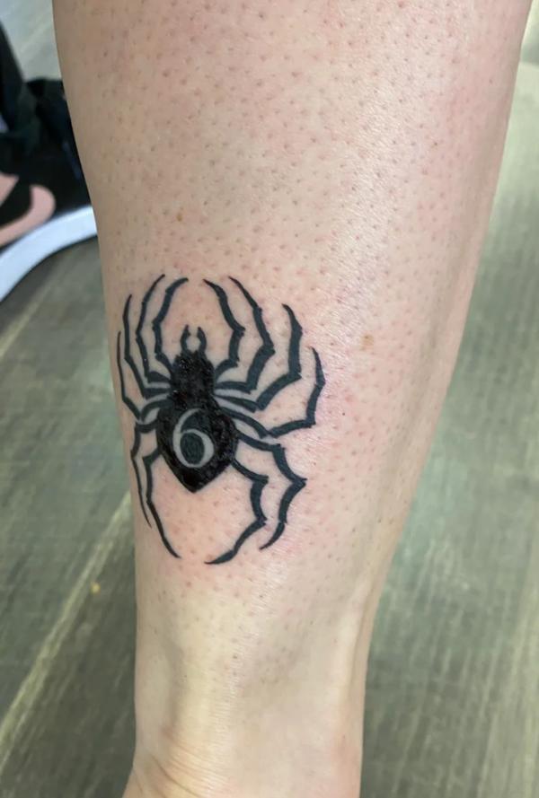 Shalnark Hunter x Hunter Spider tattoo