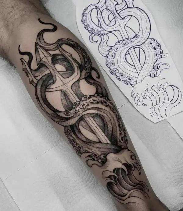 150 Best Trident tattoo ideas | trident tattoo, trident, tattoo designs