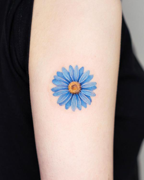 Daisy Temporary Tattoo By Lena Fedchenko (Set of 3) – Small Tattoos
