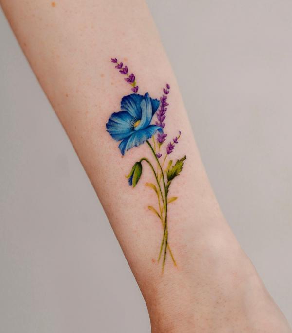 Lavender Tattoo: A Blend of Beauty and Meaning | Art and Design