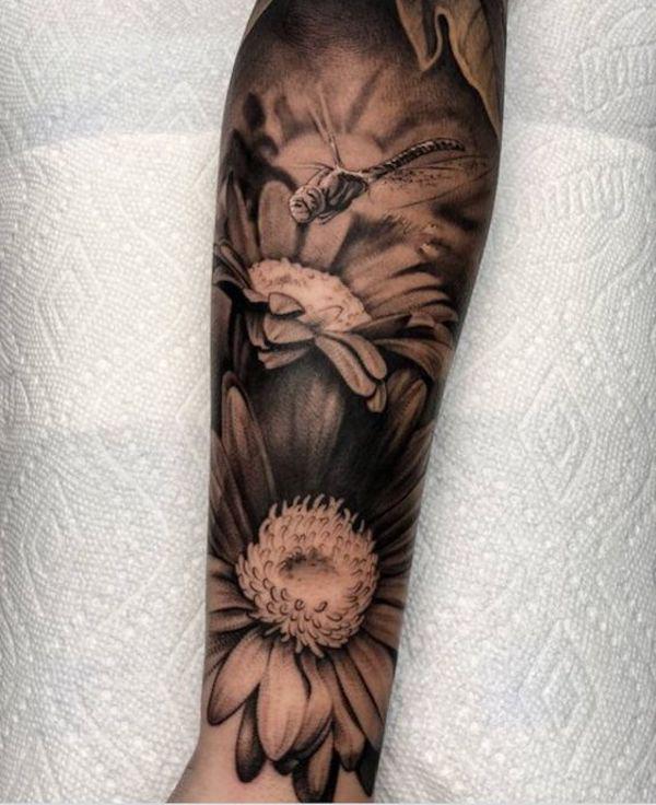 120 Daisy Tattoo Designs with Meanings | Art and Design