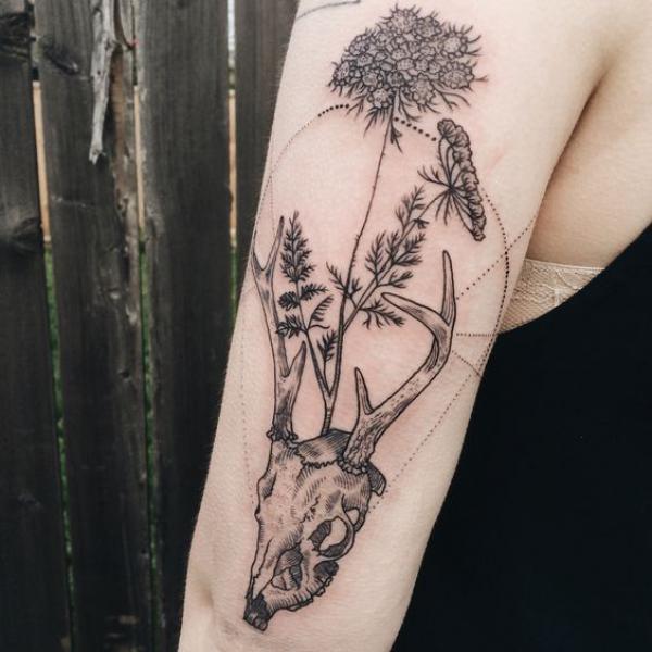 Women Flower Pattern Arm Wrist Body Tattoo - Temu