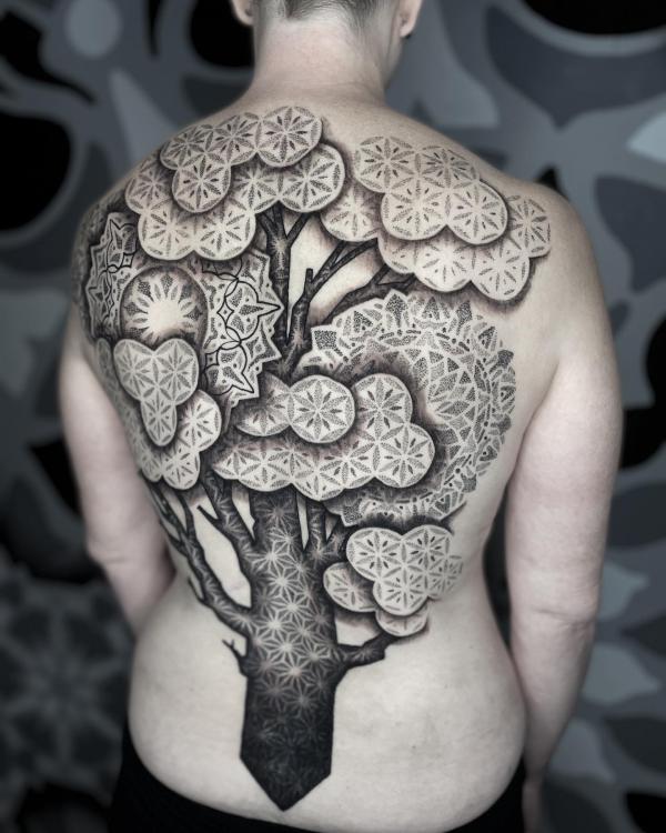 Flower and tree of life