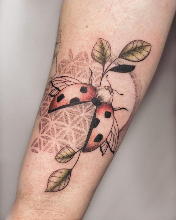 Small Ladybug Tattoo - Etsy