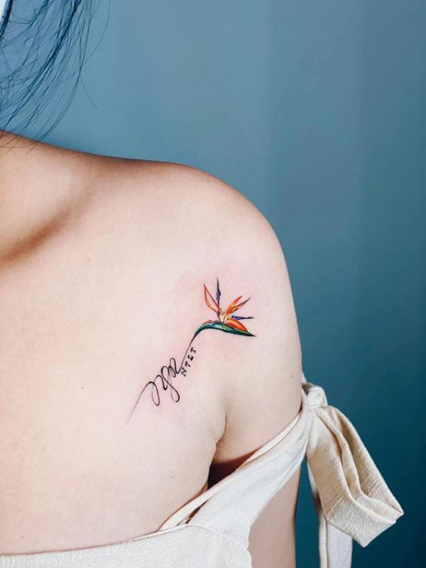 Bird of Paradise Tattoo: Embodying Exotic Beauty and Freedom