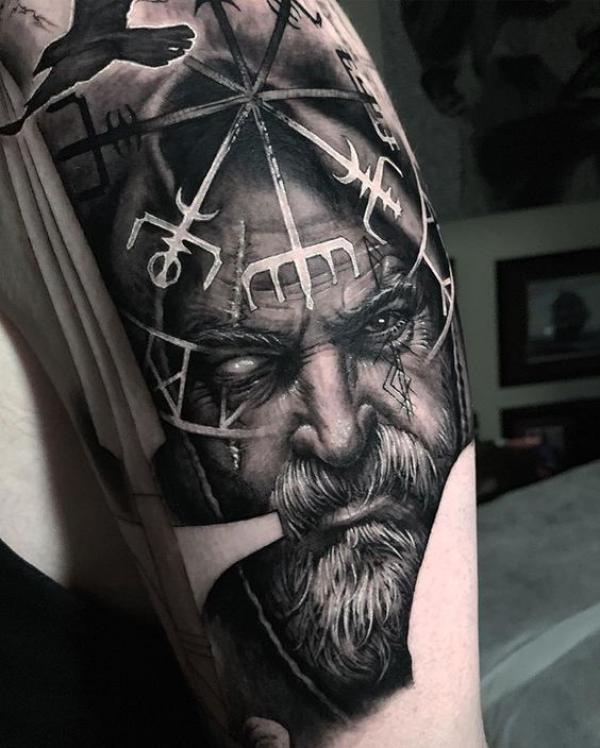 Odin Tattoo: Symbolism and Designs | Art and Design