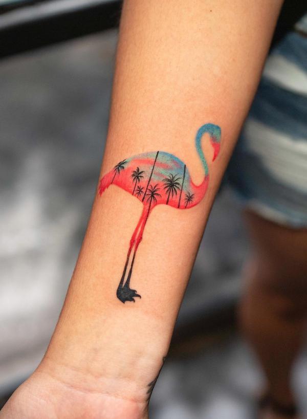 36 - The Flamingo, tattoo concept by noobcreate on DeviantArt