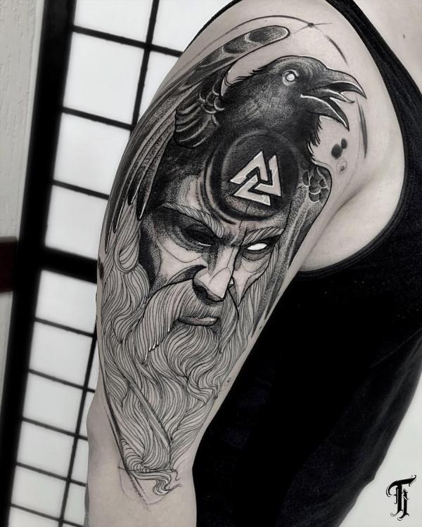 Viking Odin Sleeve