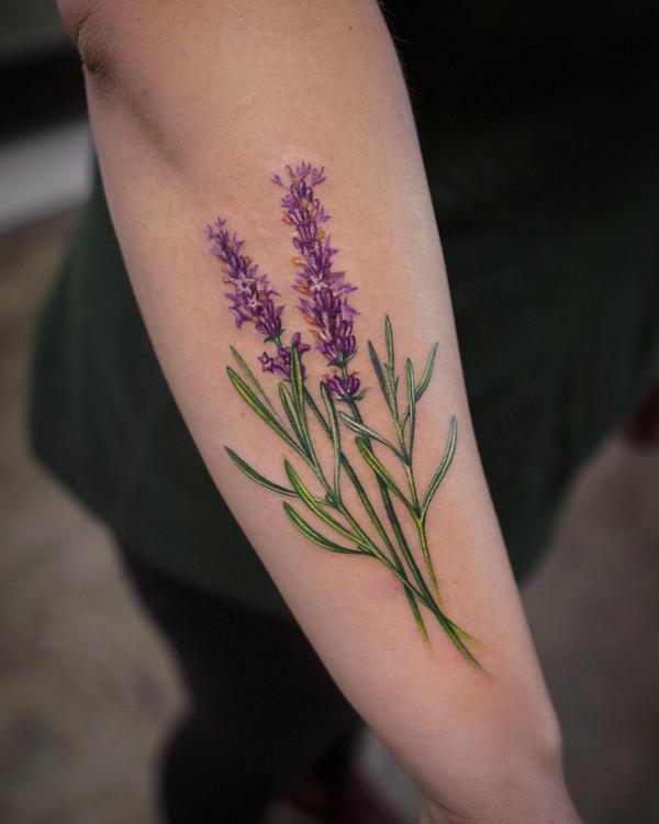 30 Simple Lavender Flower Tattoo Ideas for Women | Lavender tattoo, Tattoo  designs, Tattoos
