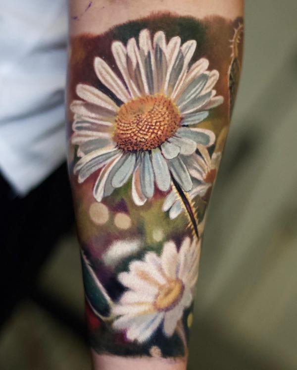 120 Daisy Tattoo Designs with Meanings | Art and Design