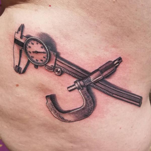 Vernier caliper and micrometer