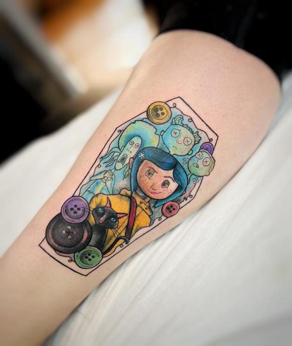 Coraline and spooky ghosts